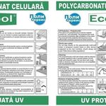 фото Поликарбонат сотовый &quot;EcoPol&quot; 6мм прозрачный