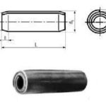 фото Ф 2*20 штифт спиральный цилиндрический DIN 7343