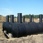 фото Резервуары наземные стальные для хранения дизельного топлива и АЗС