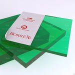 фото Монолитный поликарбонат Borrex 1 мм 1,25х2,05 м зеленый