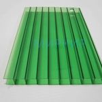 фото Монолитный поликарбонат 2,05x3,05м 5мм зеленый