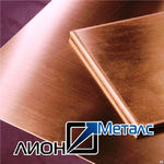 фото Плита бронзовая сплав БРАМЦ9-2 полосы бронза ГОСТ листы из бронзы