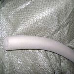 фото Резиновая трубка белого цвета 9х6 мм вакуумная