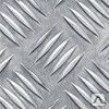фото Рифленый алюминиевый лист АМГ2М нестандартного размера 2.0х1200х600 мм