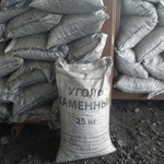 фото Каменный уголь марки ДПКО (сортовой), 25 – 200 мм, фасованный по 25 кг
