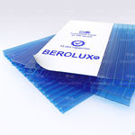 фото Сотовый поликарбонат 8 мм Berolux синий, 2100*6000 мм