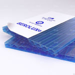 фото Сотовый поликарбонат 20 мм Berolux синий, 2100*12000 мм