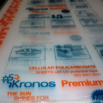 фото Поликарбонат сотовый 4 мм Kronos Premium прозрачный