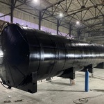 Фото №4 Резервуар стальной горизонтальный двустенный РГСД-5 м3