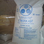 фото Борная кислота меш.25 кг. производство Турция