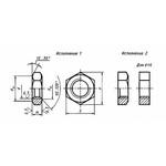 фото Гайка низкая ГОСТ 5916-70