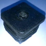 фото Заглушка внутренняя квадратная с пластиковой резьбой 30Х30 М8\nв