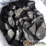 фото Фасованный каменный уголь, фасованный в мешки, отборный