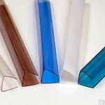 фото Профиль торцевой 4 мм. / 2,1 м. Цвет в ассортименте.