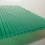 фото Сотовый поликарбонат 10мм (2,1х6м) зеленый ЮГ-Ойл-Пласт