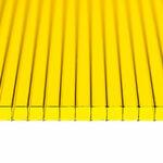 фото Сотовый поликарбонат 8мм (2,1х6м) желтый ЮГ-Ойл-Пласт