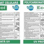 фото Поликарбонат сотовый "EcoPol" 10 мм прозрачный