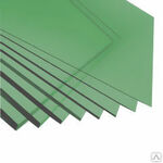 фото Монолитный поликарбонат Borrex 2 мм 2,05х3,05 м зеленый