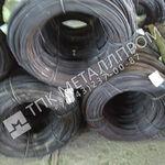 фото Катанка т/о диаметр 5,5мм развес мотков 500-700кг НУ (черная)