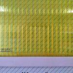 фото Сотовый поликарбонат Полипласт 4мм, желтый 2,1*12м